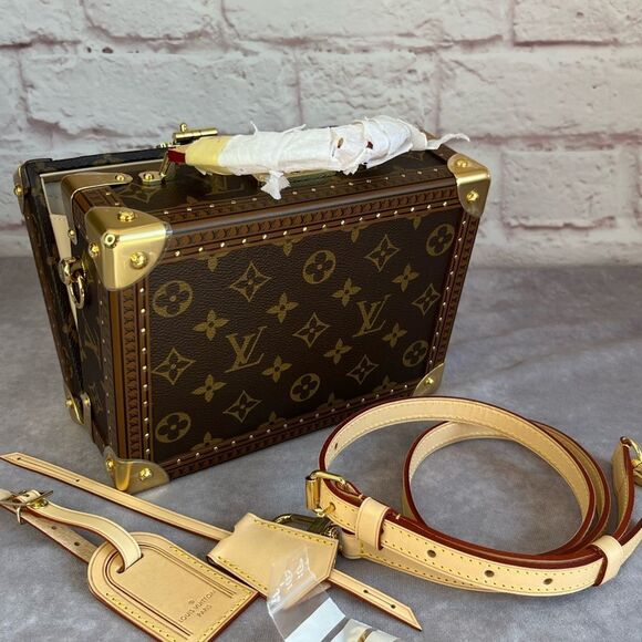 Louis Vuitton Rare Petite Valise Trunk Crossbody Bag - Picture 13 of 16